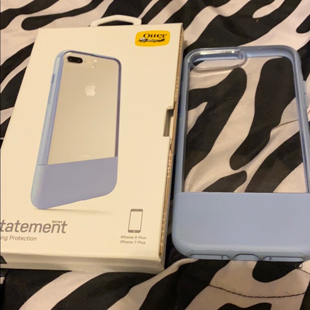 Blue outter box for iPhone 7/8 plus